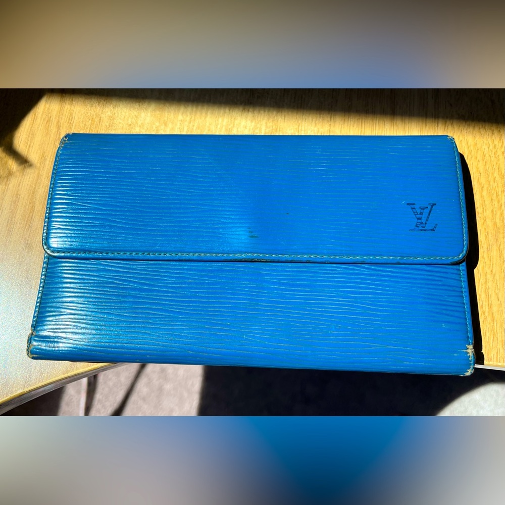 Louis Vuitton International Wallet (Blue) - Project Piece!!!